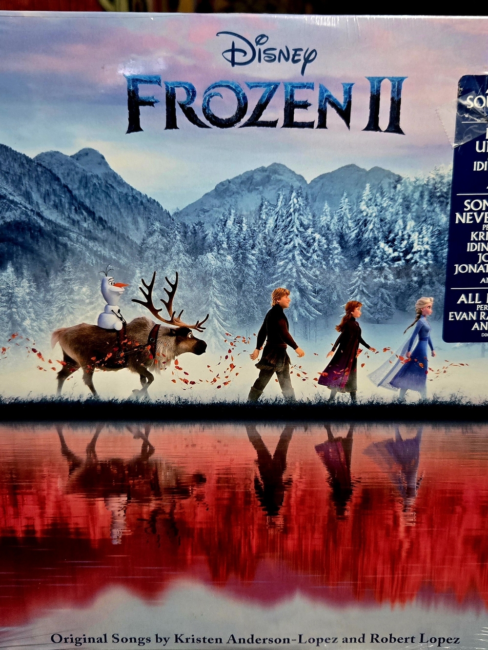the Frozen II Original Motion Picture Soundtrack Vinyl LP by Kristen Anderson